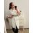 Extended Shirt/Shirt Dress With Belt Long Sleeve Women's Plus Size (XL/2XL ONE SIZE) ITALIAN FASHION IMPBB222713DS