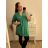 Women's elegant party long sleeve dress (S/M ONE SIZE) ITALIAN FASHION IM322282