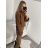 Women's Oversized Knitted Turtleneck Long Sleeve Sweater (S/M/L ONE SIZE) ITALIAN FASHION IM4221262