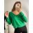 Šaty letní na ramínka dámské (S/M ONE SIZE) ITALSKÁ MÓDA IMPBB22B21841 Black S/M