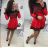 Women's Long Sleeve Christmas Dress (S/M ONE SIZE) ITALIAN FASHION IMWY224021