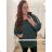 Tunic / blouse long sleeve women's oversized (3XL / 4XL ONE SIZE) ITALIAN FASHION IMWQ2191650 black