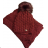 Women's knitted cravat winter (ONE SIZE) POLISH MANUFACTURING PVF22BONA