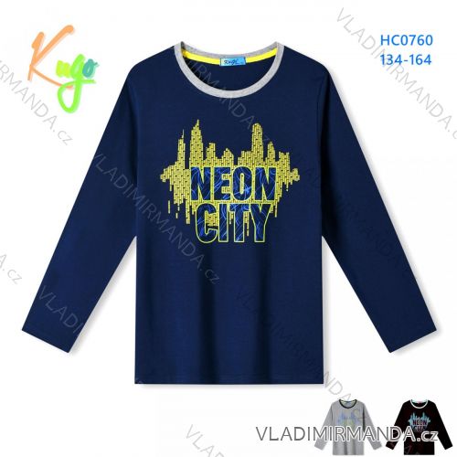 Boys long sleeve shirt (134-164) KUGO S3129