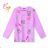 T-shirt long sleeve with sequins children adolescent girls (116-146) KUGO B3258