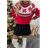 Women's Long Sleeve Christmas Sweater (S/M ONE SIZE) ITALIAN FASHION IMM22VN22985