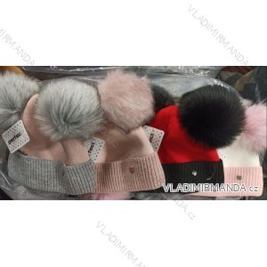 Winter hat with pompon women (ONE SIZE) WROBI PVB21104142