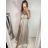 Long formal elegant ball gown dress (UNI s-m) ITALIAN FASHION IMM20FL5620 S/M red