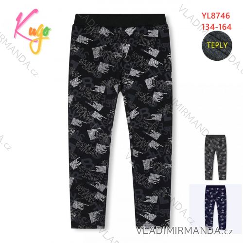 Leggings warm long puppy girls (134-164) KUGO JI9566