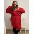 Women's Plus Size Long Sleeve Dress (XL/2XL/3XL/4XL ONE SIZE) ITALIAN FASHION IMWQ22ELISA