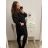 Women's Plus Size Long Sleeve Dress (XL/2XL/3XL/4XL ONE SIZE) ITALIAN FASHION IMWQ22ELISA