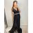 Long formal elegant ball gown dress (UNI s-m) ITALIAN FASHION IMM20FL5620