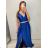 Long formal elegant ball gown dress (UNI s-m) ITALIAN FASHION IMM20FL5620