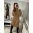 Women's Long Sleeve Turtleneck Knitted Dress (S/M ONE SIZE) ITALIAN FASHION IM4227200