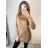 Women's Strappy Knitted Summer Dress (S/M ONE SIZE) TURKISH FASHION TM922DIRTY