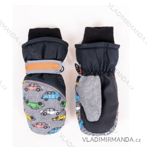 Children's boys' ski gloves (12) YOCLUB RN-146