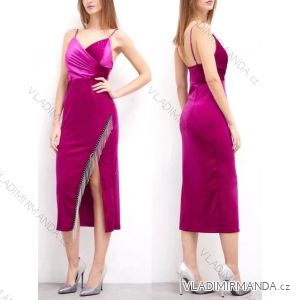 Women's elegant strapless dress (S/M ONE SIZE) ITALIAN FASHION IMWKK224074