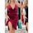 Women's elegant strapless dress (S/M ONE SIZE) ITALIAN FASHION IMWKK224077