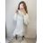 Women's Oversized Turtleneck Long Sleeve Knitted Dress (S/M/L ONE SIZE) ITALIAN FASHION IMPLI228123/DR