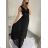 Women's Long Elegant Sparkly Strapless Dress (S/M ONE SIZE) ITALIAN FASHION IMWA224069