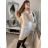 Women's Plus Size Knitted Turtleneck Long Sleeve Dress (L/XL/2XL ONE SIZE) ITALIAN FASHION IM4221085 red L / XL