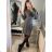 Women's Plus Size Knitted Turtleneck Long Sleeve Dress (L/XL/2XL ONE SIZE) ITALIAN FASHION IM4221085 red L / XL