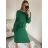 Women's Elegant Knitted Long Sleeve Dress (S/M ONE SIZE) ITALIAN FASHION IMWKK224078