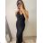 Women's Elegant Strapless Long Dress (S/M ONE SIZE) ITALIAN FASHION IMM2255333