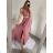 Women's Long Elegant Strapless Prom Dress (S/M ONE SIZE) ITALIAN FASHION IM322500