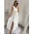 Women's Long Elegant Strapless Prom Dress (S/M ONE SIZE) ITALIAN FASHION IM322500