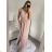 Women's Long Elegant Strapless Prom Dress (S/M ONE SIZE) ITALIAN FASHION IM322500