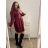 Women's Warm Long Sleeve Dress (L / XL ONE SIZE) ITALIAN FASHION IM422CHMYRI