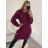 Women's long sleeve sweatshirt dress (S/M ONE SIZE) ITALIAN FASHION IM4221373