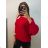 Women's Thin Oversize Long Sleeve Sweater (M/L ONE SIZE) ITALIAN FASHION IM422910