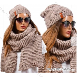 Winter hat with pompon women (ONE SIZE) POLADN PRODUCT PV822LILI