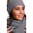 Women's winter hat and neckerchief set (ONE SIZE) MADE IN POLAND PV722055