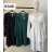 Women's Elegant Long Sleeve Dress (S/M ONE SIZE) ITALIAN FASHION IMPOC236346