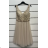 Women's strapless short party dress (S/M ONE SIZE) ITALIAN FASHION IMPSH24C612 pink salmon S/M