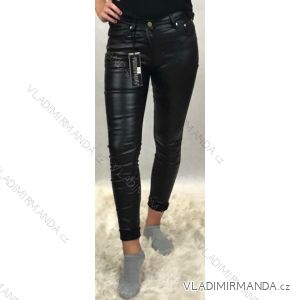 Women's long leather pants (34-42) MISS ANNA MA118E621/DU