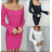 Women's Long Sleeve Knitted Dress (S/M ONE SIZE) ITALIAN FASHION IMPBB2308775