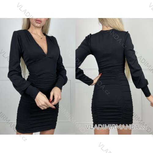 Women's Long Sleeve Dress (S/M ONE SIZE) ITALIAN FASHION IMPBB23S2861