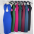 Women's Elegant Sleeveless Dress (S/M ONE SIZE) ITALIAN FASHION IMPBB23B23008