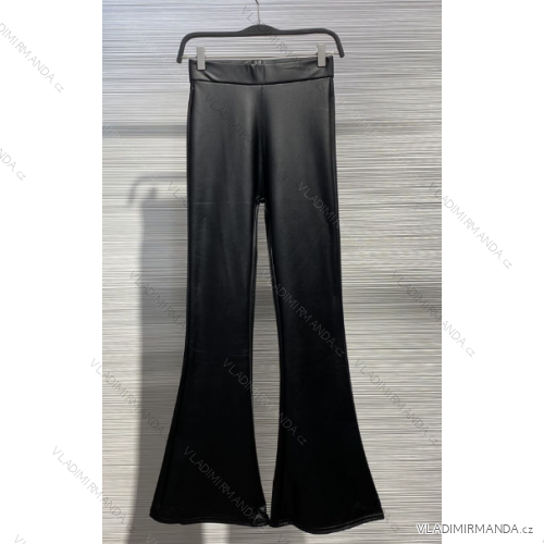 Women's Long Leather Pants (S/M ONE SIZE) ITALIAN FASHION IMPBB23M01415