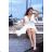 Women's Plus Size (42-46) Long Elegant Party Sleeveless Dress POLISH FASHION PMLBC23265-10 white 46