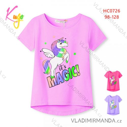 T-shirt short sleeve kids' (98-128) KUGO WT9306