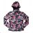 Girl's softshell long-sleeved zip-up jacket with hood (128-170) WOLF B2362