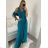 Women's Strapless Elegant Prom Long Dress (L/XL ONE SIZE) ITALIAN FASHION IMM231878hk