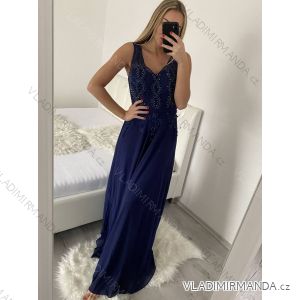 Women's Strapless Elegant Prom Long Dress (S/M, L/XL) FRENCH FASHION FMF231707