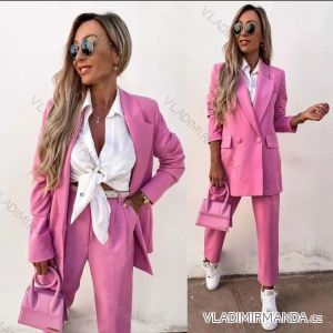 Women's Elegant Pants and Blazer Set (S/M ONE SIZE) ITALIAN FASHION IMPGM233751