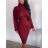 Women's Long Sleeve Knitted Strapless Turtleneck Sweater Set (S/M ONE SIZE) ITALIAN FASHION IMPGM238693